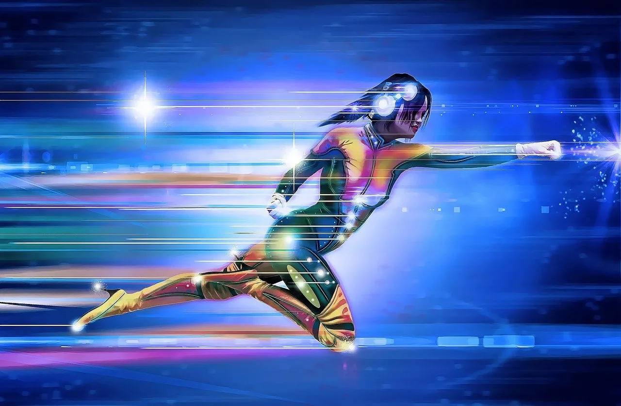 Superhero, Girl, Speed-534120.Jpg