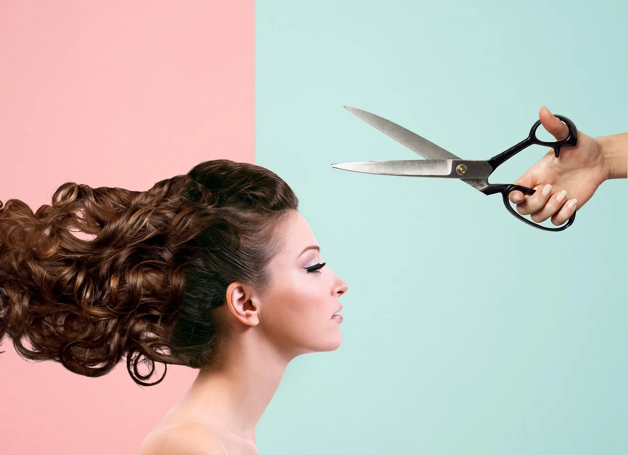 Woman, Hair, Scissors-5989552.Jpg