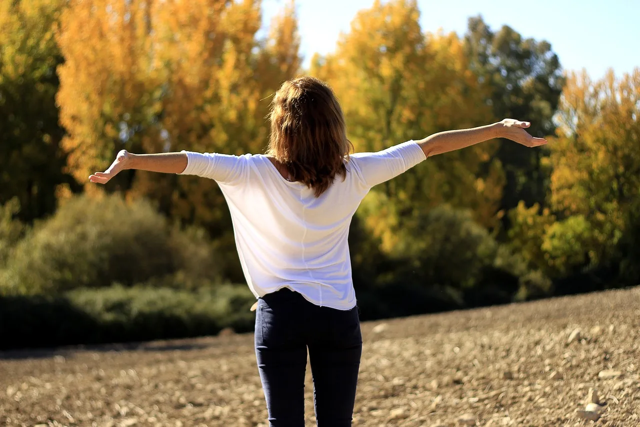 Woman, Field, Happiness-1866081.Jpg