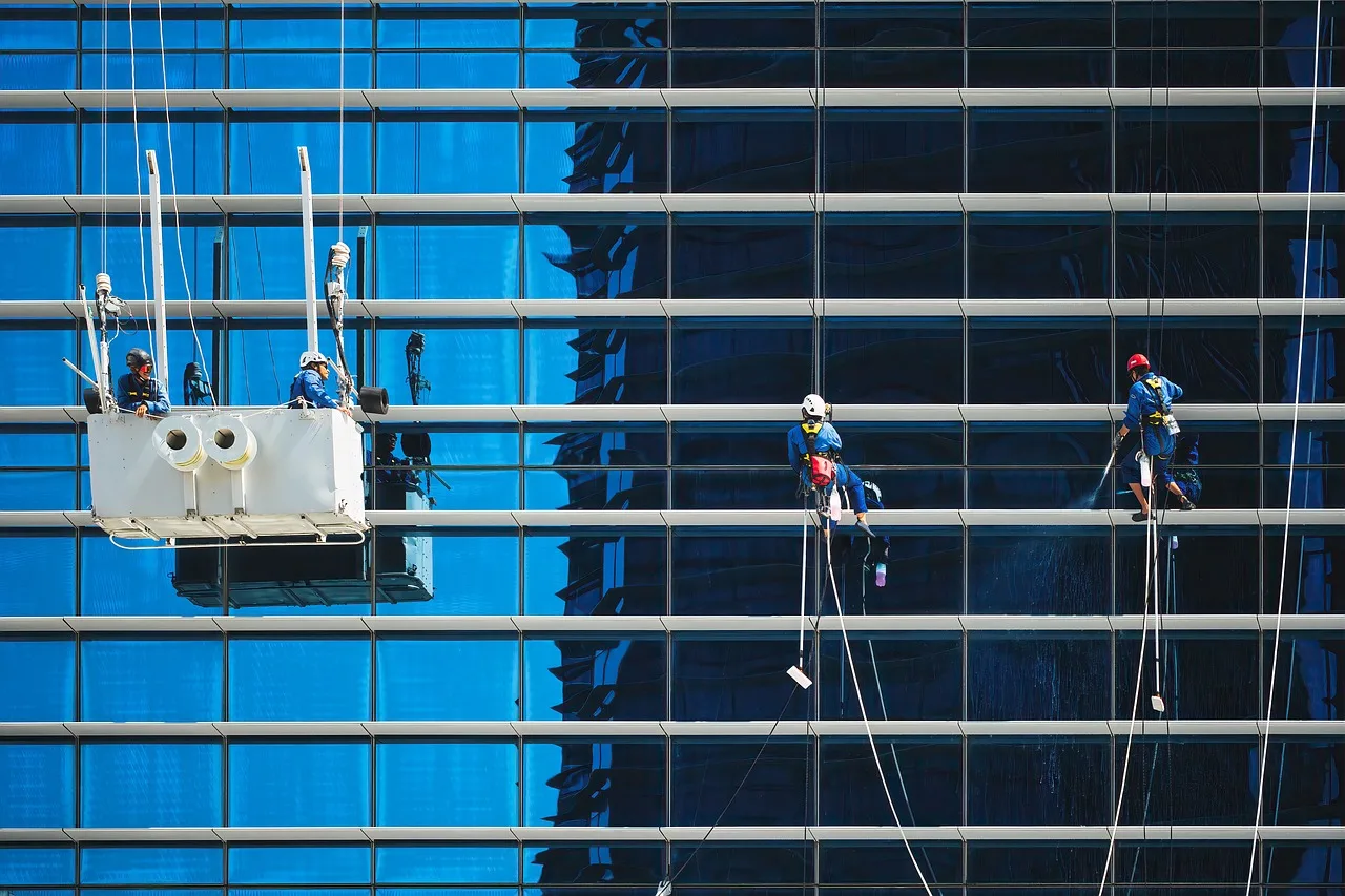 Workers, Windows, Building-6477163.Jpg