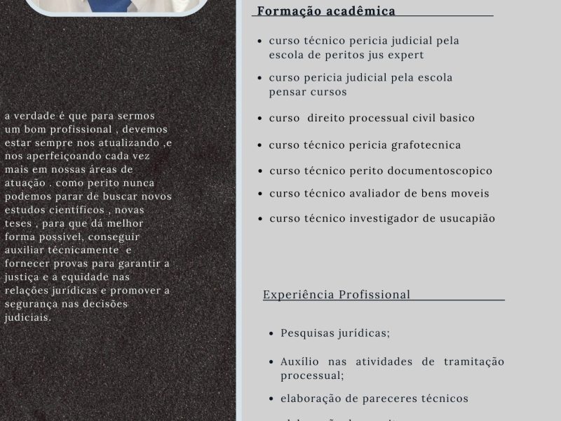 Assistência técnica perito judicial em Brasília