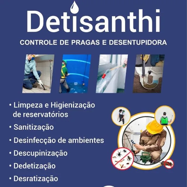Detisanthi Controle De Pragas Em São Paulo Dedetização Em São Paulo Desratização Em São Paulo Descupinização Em São Paulo Desinfecção De Ambientes Em São Paulo Sanitização Em São Paulo Limpeza E Higienização De Reservatórios Em São Paulo