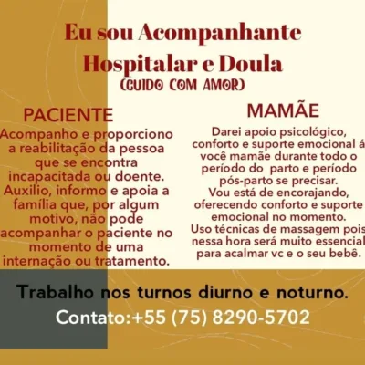 Acompanhante Hospitalar - Diana L. F. de Souza