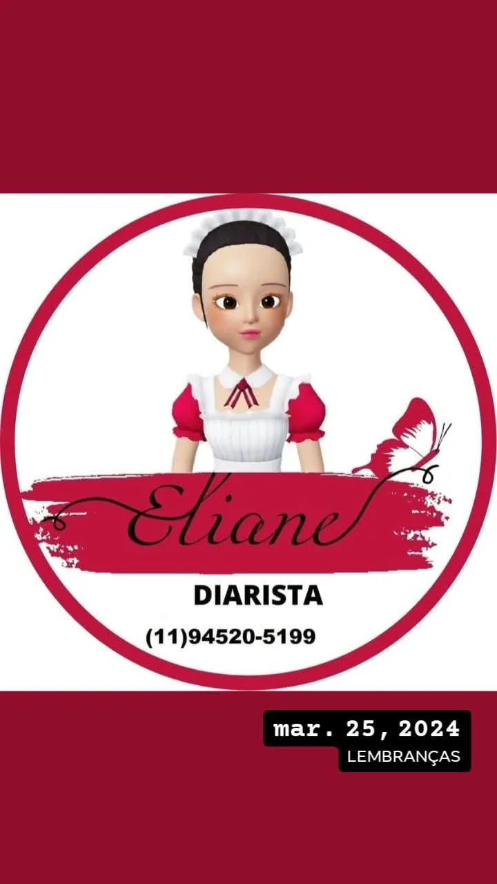 Diarista Eliane A. Da Silva