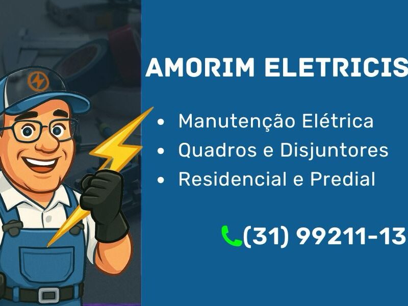 Eletricista Predial e Residencial em Belo Horizonte MG