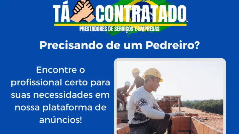 Pedreiro Trabalhando
