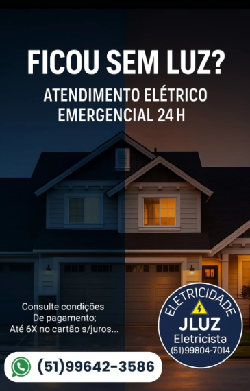 Eletricista 24 horas em Canoas