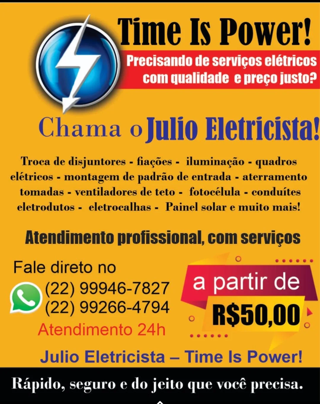 Julio Varela - Serviços Elétricos