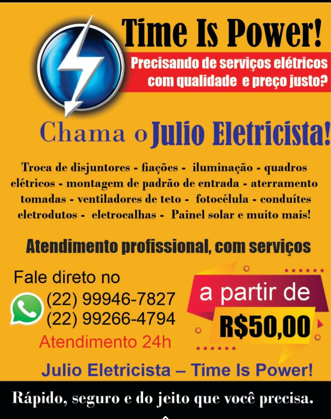 Julio Varela - Serviços Elétricos
