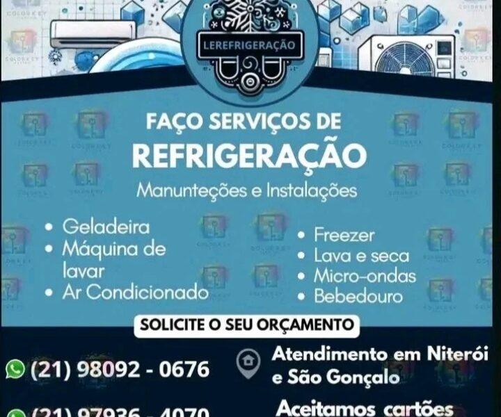 Conserto de geladeira ar condicionado