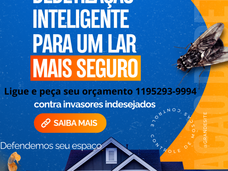 Desinsetização em São Paulo