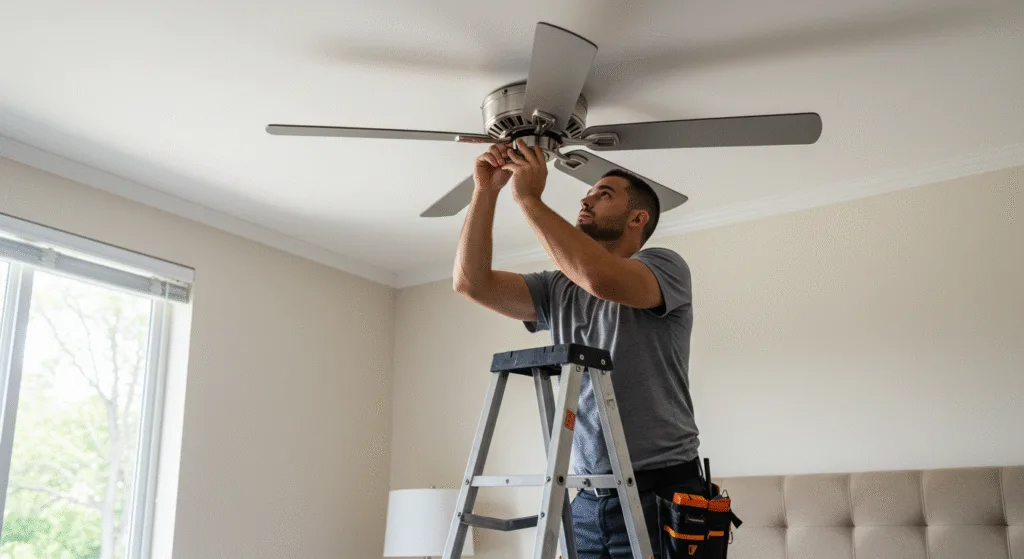 Instalação De Ventilador De Teto