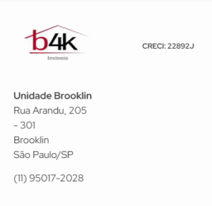 B4K Imóveis - Imobiliaria no Brooklin - São Paulo - SP