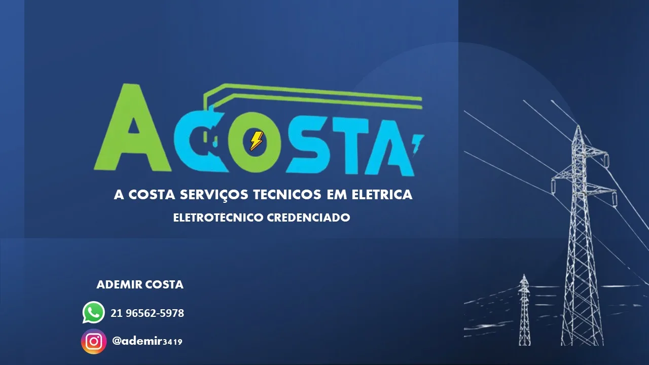 Ademir D. Costa - Serviço De Eletricista