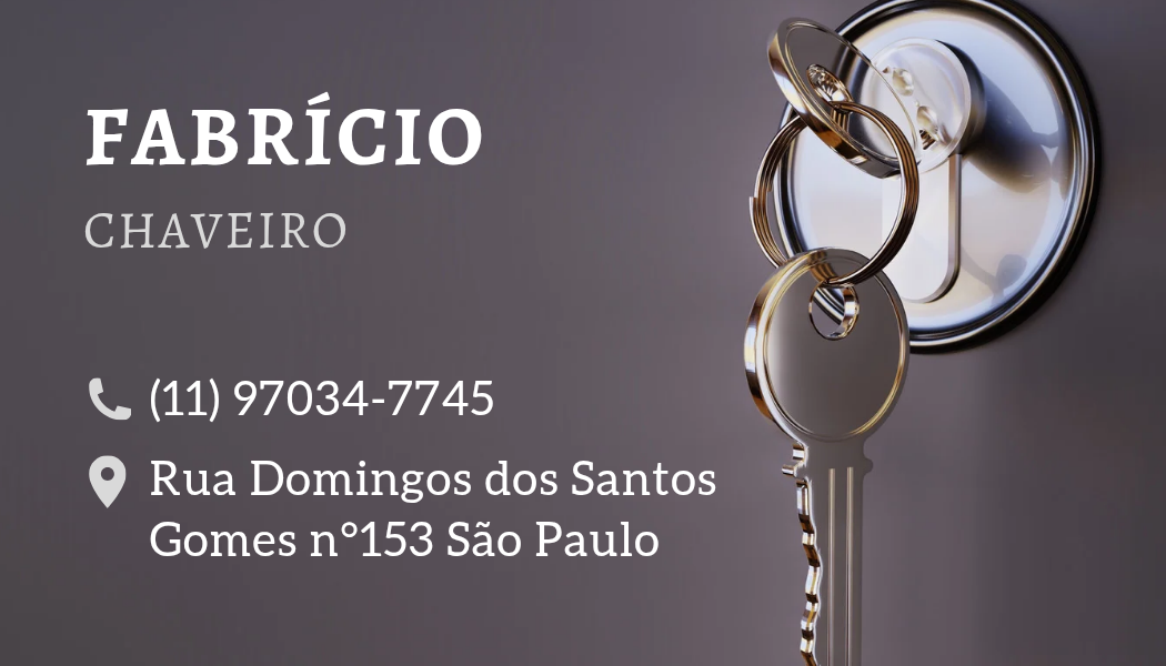 Fabricio de Medeiros Chaveiro