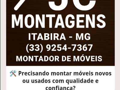 Montador de Móveis em Itabira