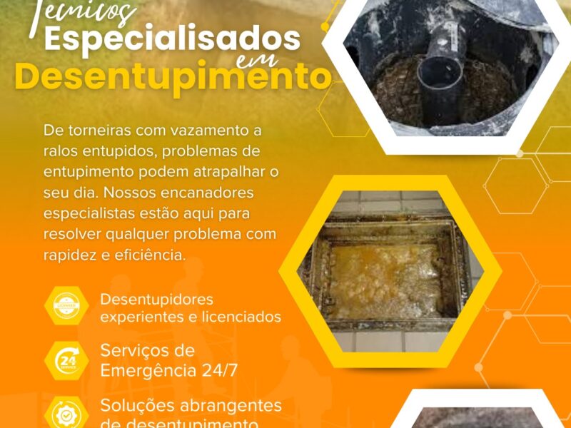 Desentupidora em Trindade