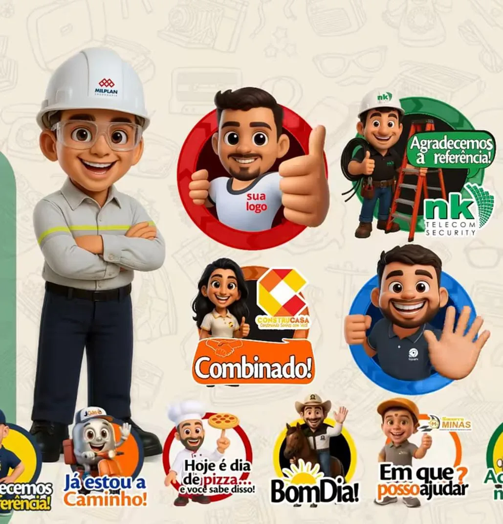 Alison Vinicius - Figurinhas Com Sua Logo