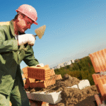 pedreiro no trabalho