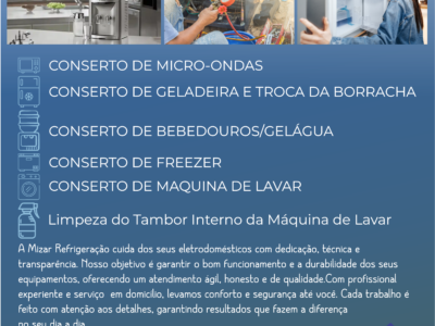 Mizar Refrigeração – Especialistas em Refrigeração Residencial