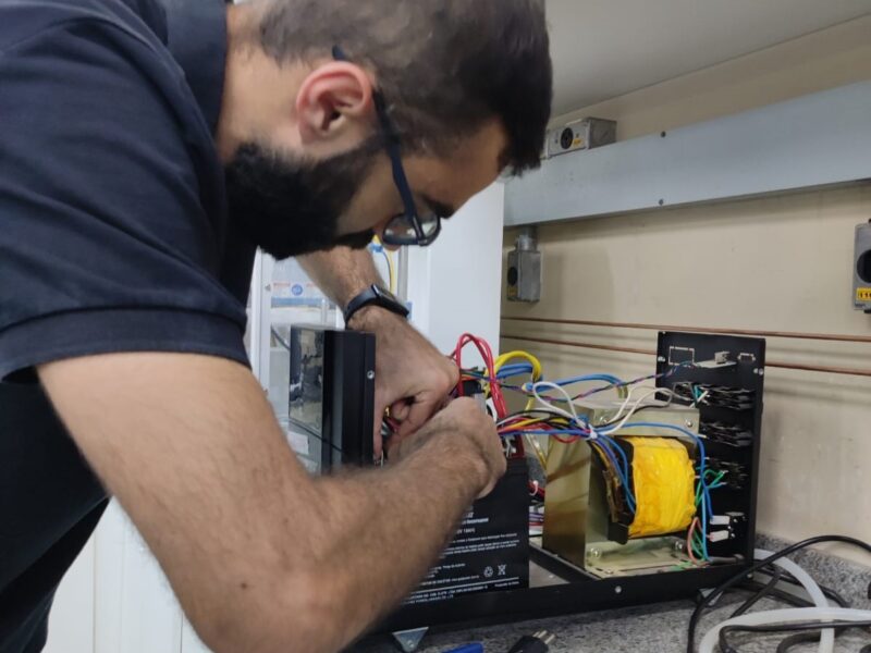 Trabalho de qualidade no quesito eletricidade
