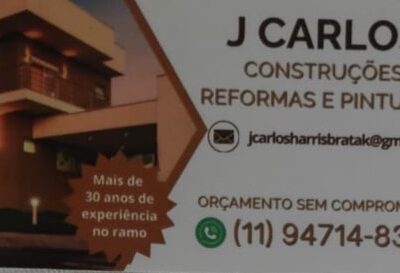 São Bernardo do Campo/SP – Construções, Reformas e Pinturas – J Carlos
