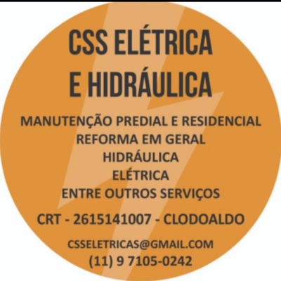 Eletricista e Hidráulico em São Paulo — Clodoaldo Santos Silva