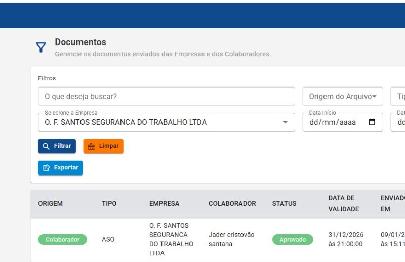 Gestão de Documentos