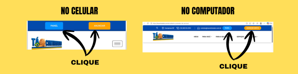 Chegou a hora de fazer seu cadastro cadastrar anúncio