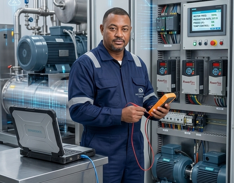 Engenheiro de Automação, Elétrica e Refrigeração.