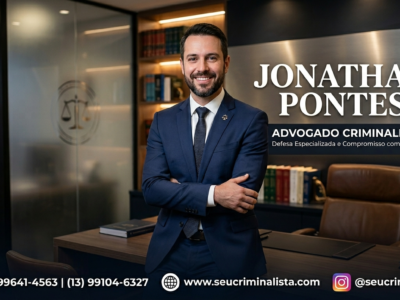 Jonathan Pontes Advogado Criminalista @seucriminalista