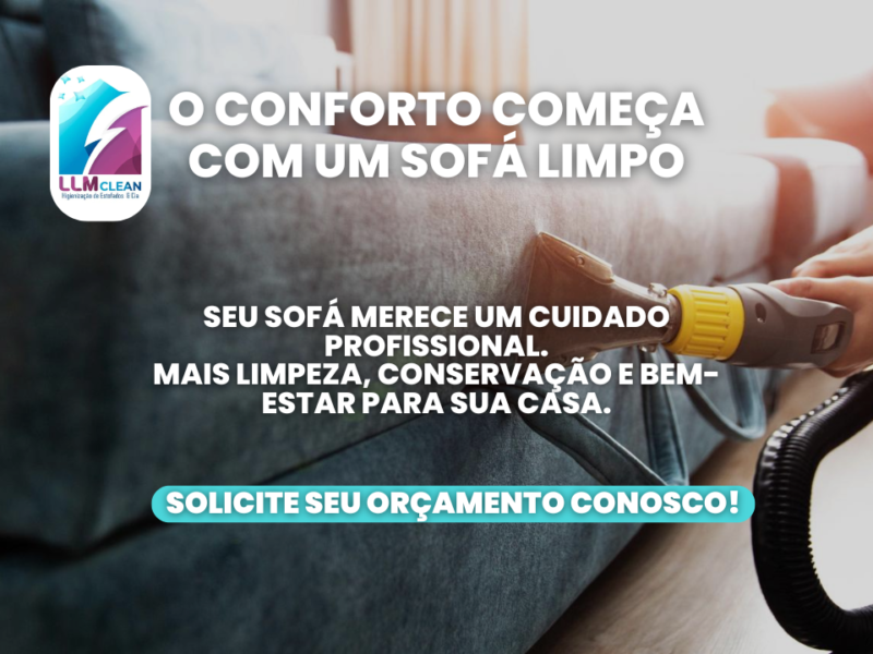 LLM Clean | Higienização de Estofados | Limpeza Vidros |