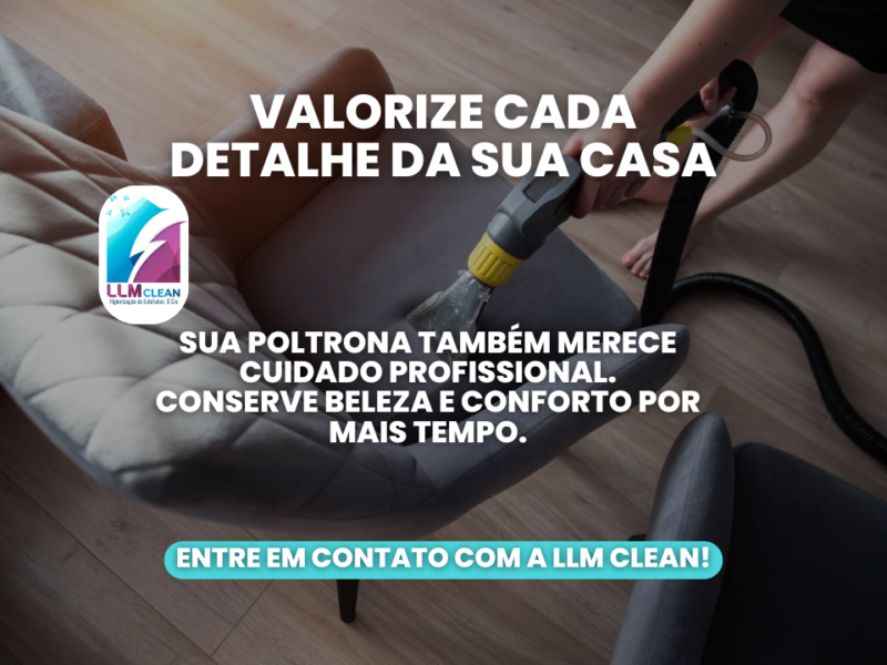 LLM Clean | Higienização de Estofados | Limpeza Vidros |