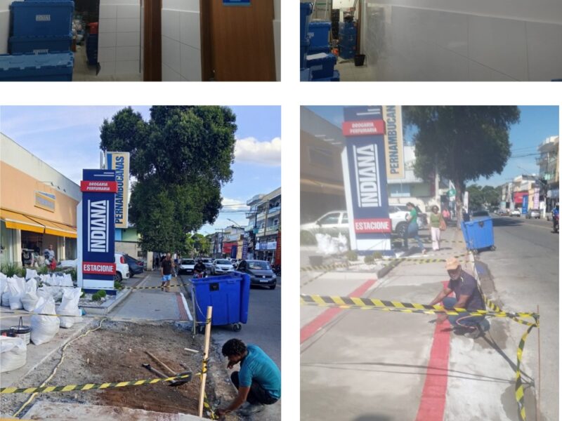 Prestações de serviço desde contrução da base ao acabamento, pintura e reformas.