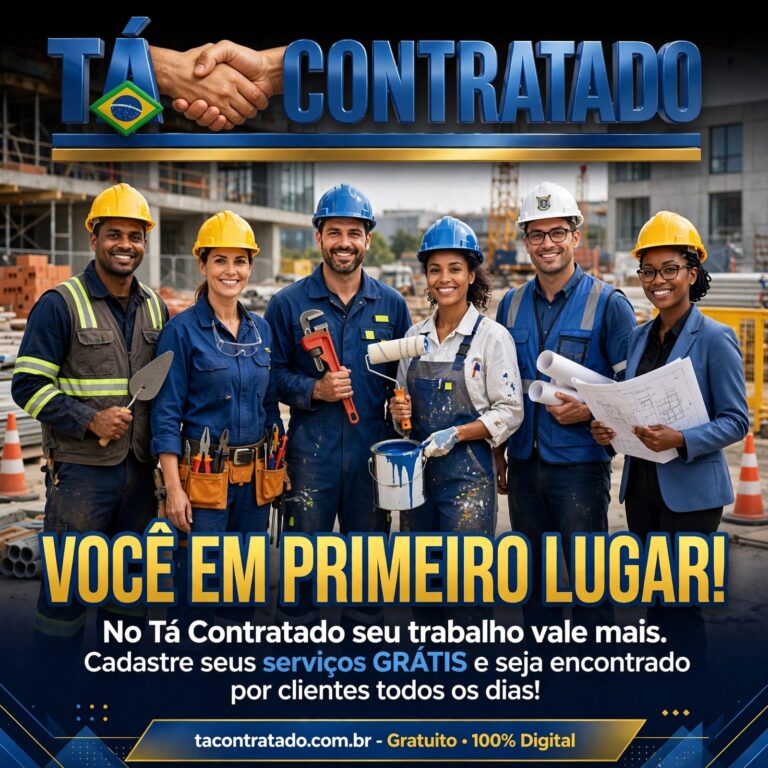 plataforma de serviços Tá Contratado