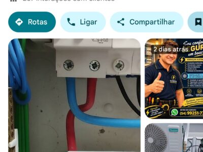 Eletricista ar climatização Rafael Eduardo Dias