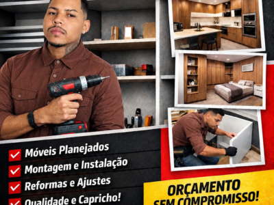 Marceneiro e montador de móveis